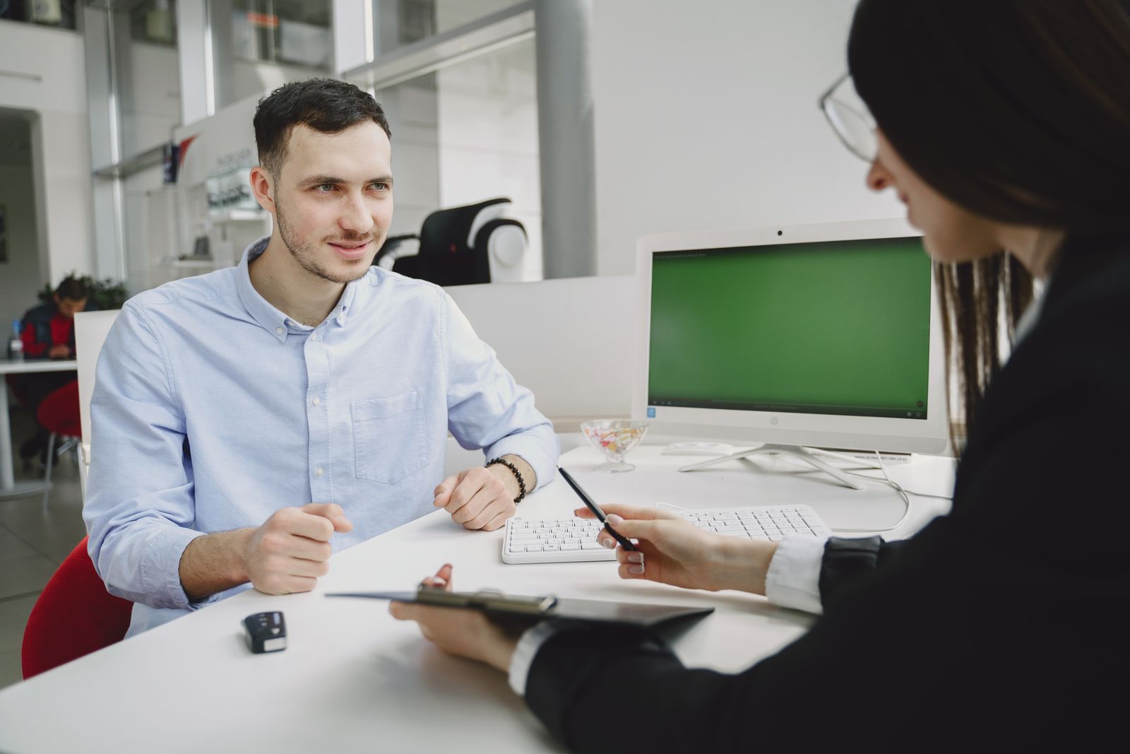 Discuție cu un candidat despre un job